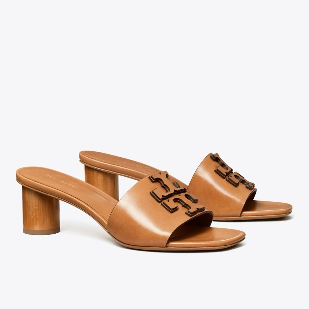 Tory Burch Brown Heel Sandals still new in the box